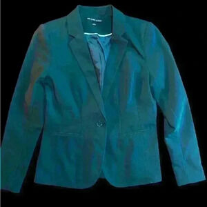 The Torie Jacket One Button Blazer. Size 6 in Green.